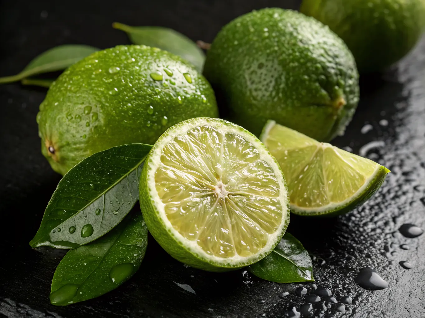 Limones verdes fresco importado por Rico's Produce